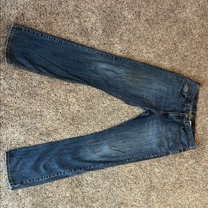 Cinch Men's Dark Blue Straight Jeans